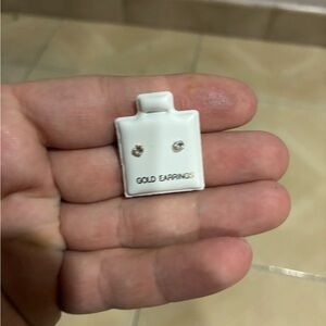 10K Gold Stud Earrings